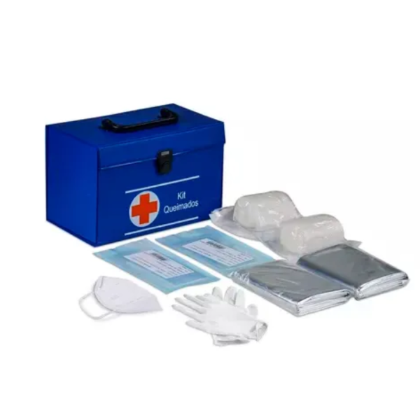 MALETA KIT QUEIMADOS - RESGATE SP