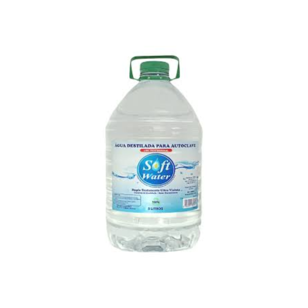 AGUA DESTILADA 5000ML - SOFT WATER